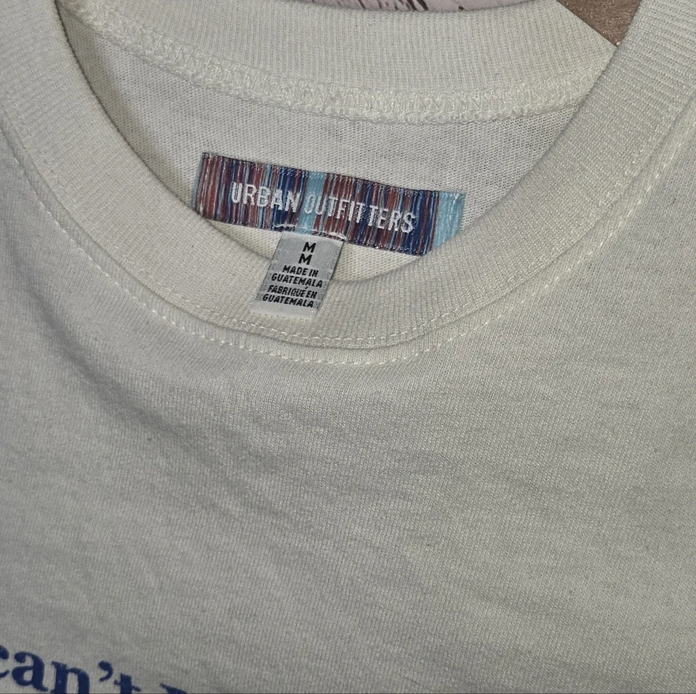 Urban Outfitters Why Can't I Be Rich Instead Of Good Looking? Cropped Tee - Picture 3 of 4